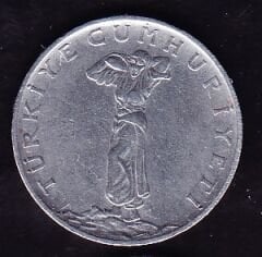 1966 Yılı 25 Kuruş Düz