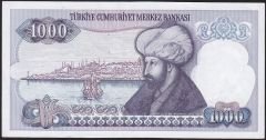 7.Emisyon 2.Tertip 1000 Lira J26 727993 Ççt Çilaltı
