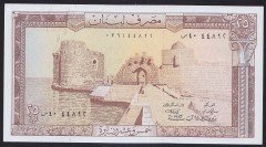 LÜBNAN 25 LİVRES 1983 Pick 64c ÇİL