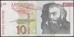 SLOVENYA 10 TOLARJEV 1992 ÇOK TEMİZ