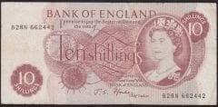 İngiltere 10 Şiling 1961 Çok Temiz
