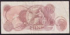 İngiltere 10 Şiling 1961 Çok Temiz