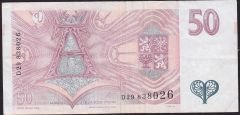 Çekya 50 Korun 1997 Çok Temiz