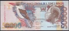 S.Tome e Principe 50.000 Dobras 2013 Çil Pick 68d