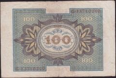 Almanya 100 Mark 1920 Çok Temiz