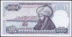 7.Emisyon 2.Tertip 1000 Lira J20 807534 Çilaltı Çil