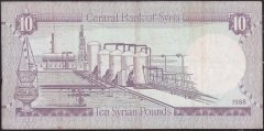 Suriye 10 Pound 1988 Çok Temiz+ Pick 101d