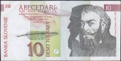 SLOVENYA 10 TOLARJEV 1992 ÇOK TEMİZ +