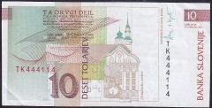 SLOVENYA 10 TOLARJEV 1992 ÇOK TEMİZ +