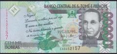 S.Tome e Principe 100.000 Dobras 2013 Çil Pick 69c