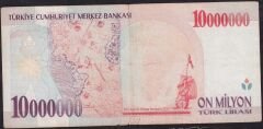 7.Emisyon 10 000 000 Lira C05 863484 Çok Temiz