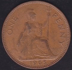 İngiltere 1 Penny 1965