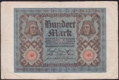 Almanya 100 Mark 1920 Çok Temiz+