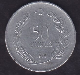 1975 Yılı 50 Kuruş