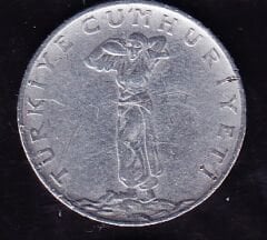 1961 Yılı 25 Kuruş Ters