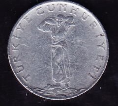 1961 Yılı 25 Kuruş Ters