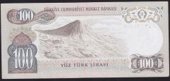 6.Emisyon 1.Tertip 100 Lira F19 071482 Çok Çok Temiz+