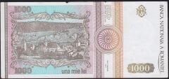 Romanya 1000 Lei 1991 Çok Temiz