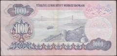 6.EMİSYON 2.TERTİP 1000 LİRA D18 382776 ÇOK TEMİZ +