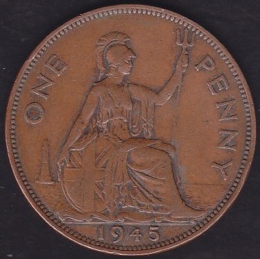 İngiltere 1 Penny 1945