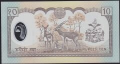 Nepal 10 Rupee 2002 Çilaltı Polimer