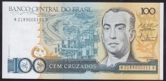Brezilya 100 Cruzados 1987 Çil Pick 211c