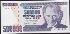 7.Emisyon 4.Tertip 500000 Lira L32 321777 Çil