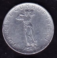 1962 Yılı 25 Kuruş Ters