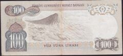 6.Emisyon 1.Tertip 100 Lira E79 321732 Çok Temiz+
