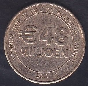 48 MİLYON EURO LOTERY JETON 2011