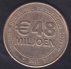 48 MİLYON EURO LOTERY JETON 2011