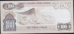 6.Emisyon 1.Tertip 100 Lira A23 117242 Çok Temiz+
