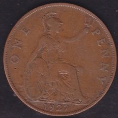 İngiltere 1 Penny 1927