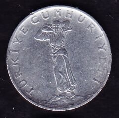 1963 Yılı 25 Kuruş Düz
