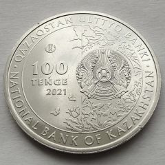 Kazakistan 100 Tenge 2021 Çil Hatıra