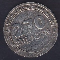 270 MİLYON EURO LOTERY JETON 2011
