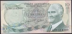 6.Emisyon 2.Tertip 10 Lira L79 114300 Çilaltı Çil