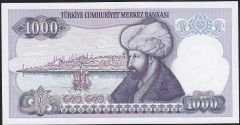 7.Emisyon 2.Tertip 1000 Lira J06 725241 Çil