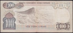 6.Emisyon 1.Tertip 100 Lira A14 293876 Çok Temiz