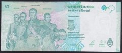 Arjantin 5 Pesos 2015 ÇİL Pick359