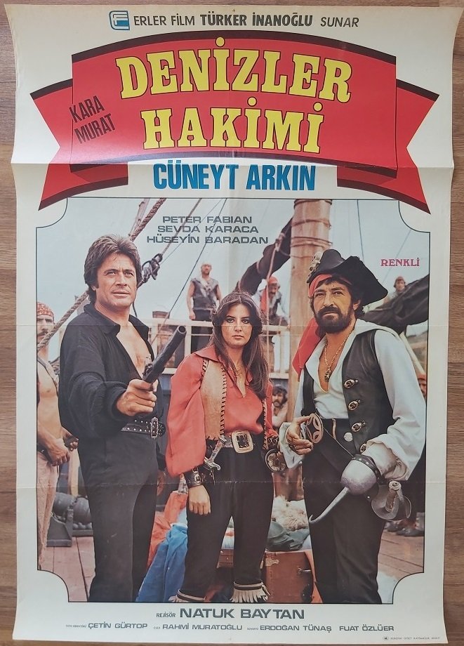 Cüneyt Arkın- Denizler Hakimi - Film Afişi