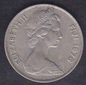 FİJİ 10 CENT 1976 eski para fiyatları
