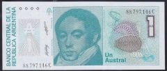 Arjantin 1 Austral 1989 Çil Pick 323b/c