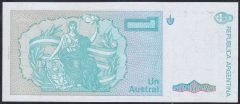 Arjantin 1 Austral 1989 Çil Pick 323b/c