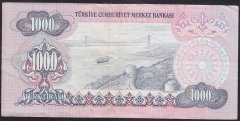6.EMİSYON 2.TERTİP 1000 LİRA D10 505852 ÇOK ÇOK TEMİZ