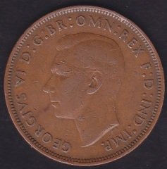 İngiltere 1 Penny 1944