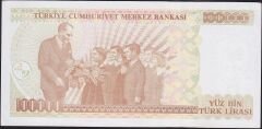 7.Emisyon 3.Tertip 100000 Lira H56 275870 Çilaltı Çil