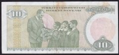 7.Emisyon 1.Tertip 10 Lira A69 308292 Çok Temiz +
