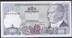 7.Emisyon 2.Tertip 1000 Lira I44 570400 Çilaltı Çil