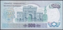 6.Emisyon 2.Tertip 500 Lira O26 308390 Çilaltı Çil